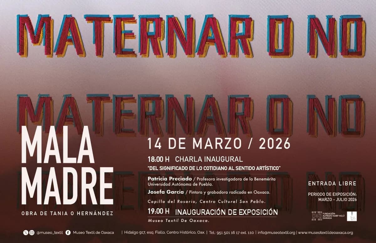 Imagen de Exposición “Maternar o No / Mala Madre” (Obra de Tania O Hernández) + Charla inaugural