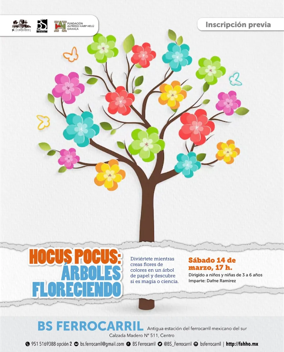 Imagen de Taller: Hocus Pocus - Árboles Floreciendo